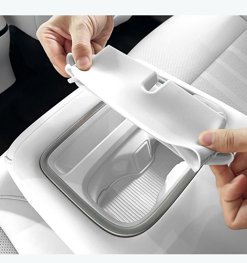 Silikon-Getränkehalter-Matte für 2026 XPENG L03 Armlehne auf der Rückbank, Auto-Getränkeunterlage Innenraum-Modifikationszubehör