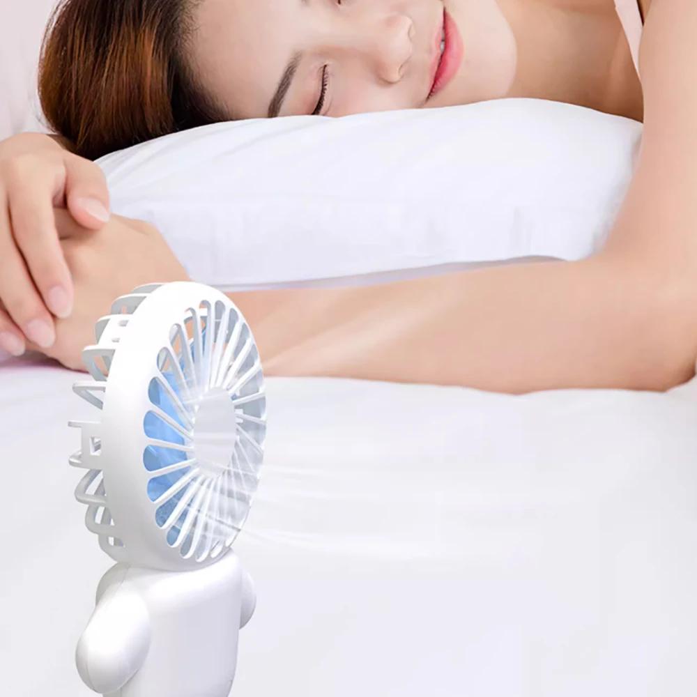 Summer Rechargable Small Fan Portable Handheld USB Mini Astronaut Fan Desktop Fan For Outdoor Camping Small Fan Hand Held Fan