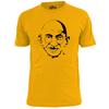 T-shirt da uomo Gandhi Stencil India Attivista per la Pace Indipendenza