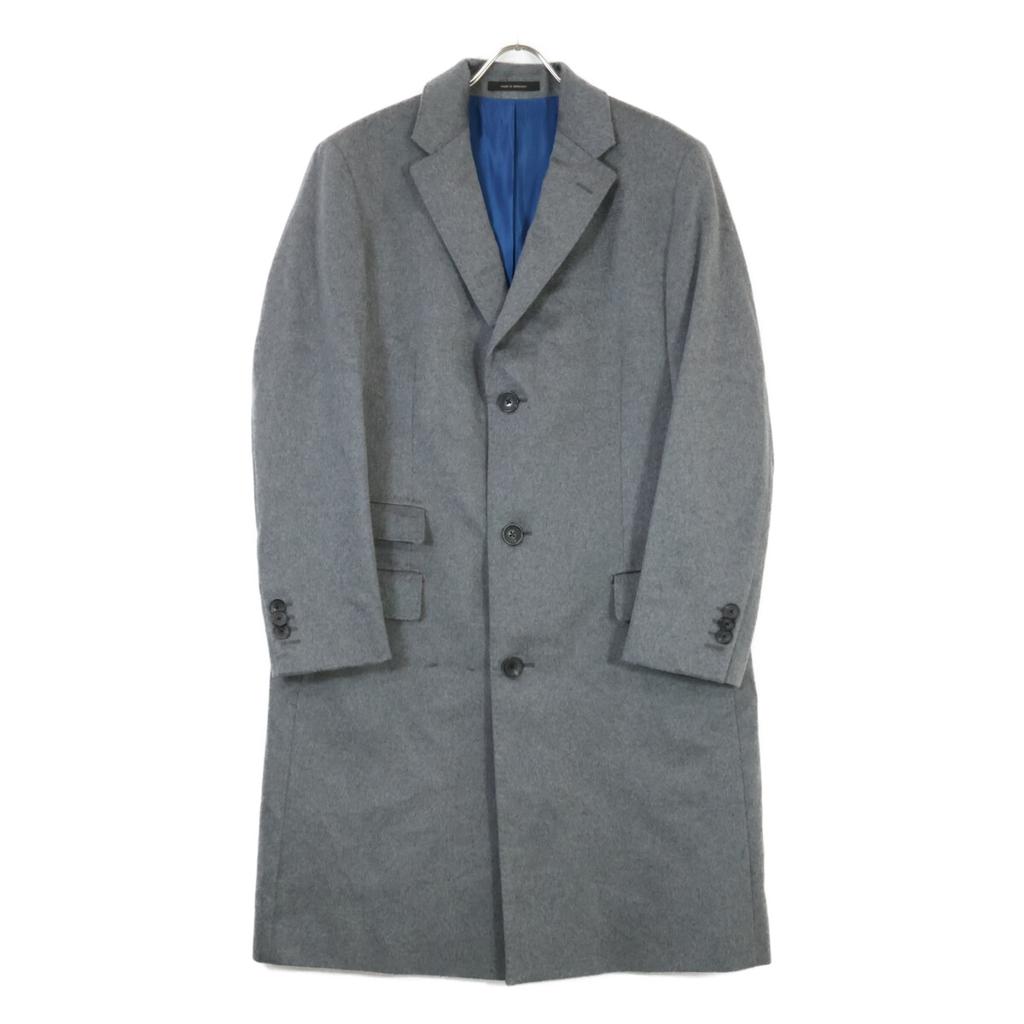 BOSS Gray Cashmere100 Change Pocket Chester Coat Coat Not Written grayUsed