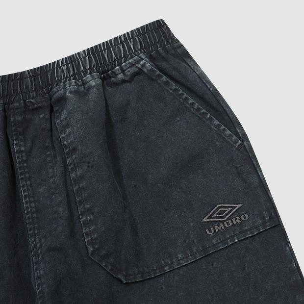 UMBRO Nq Washed Drill Denim Pants Black (Uq311Cpt81)
