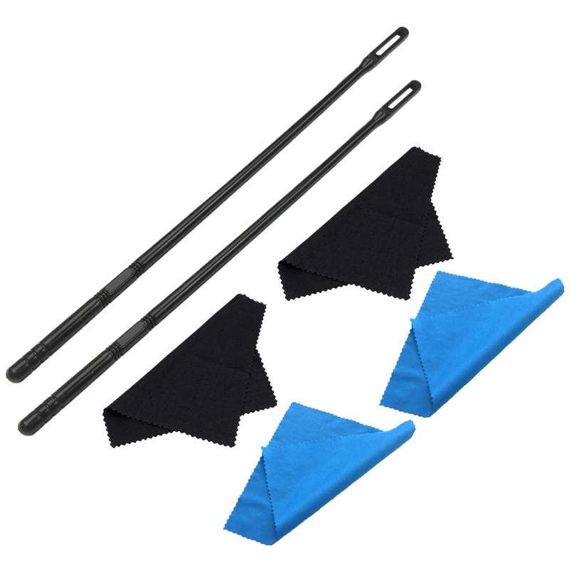 Flute Cleaning Rod and Cloth Set, Flute Cleaning Kits, Flute Cleaning Rod and Flute Cleaning Cloth, Flute Cleaning Swabs 1