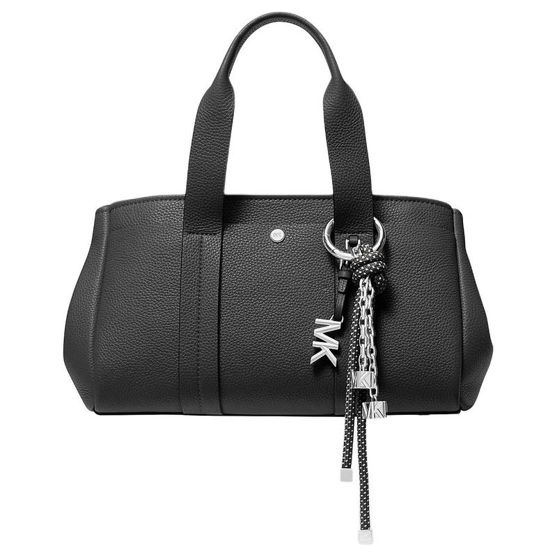 MICHAEL KORS Letter pendant polyester (polyester fiber) bag peripheral women's black black