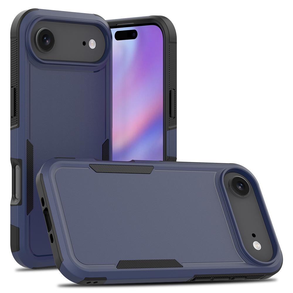 For iPhone 17 Air Case 2 In 1 PC+TPU Shockproof Phone Cover