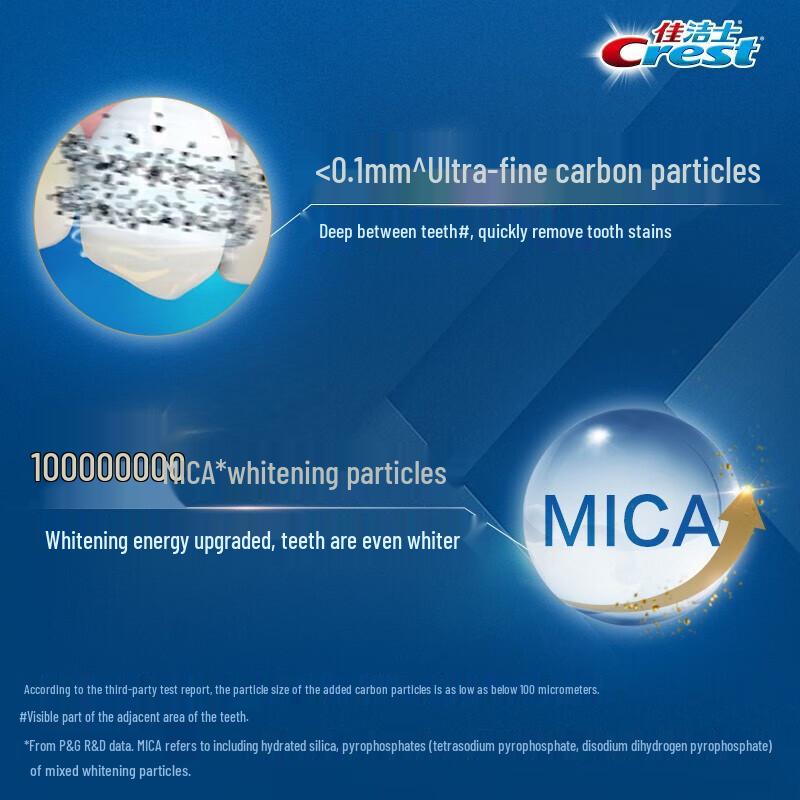 Crest 3D White Charcoal Toothpaste & Toothbrush Set