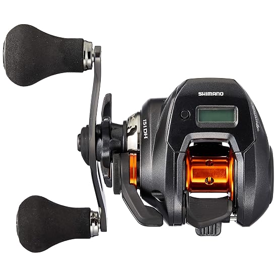 SHIMANO Boat/Manual Reel, Double Handle, 20 Barchetta F Custom 151DH (Left), for Technical Fishing s