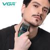 VGR Shaver Gradient Color Body High End Hair Trimmer Intelligent Digital Display Shaver High Speed Dual Blade Electric Clippers Safe and Hygienic