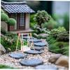 GLEAVI Garden Swing Miniature Model: Mini Hanging Chair DIY Mini Swing, Photography Prop, Desktop