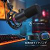 FIFINE USB Dynamic Microphone Computer Microphone PlayStation Microphone Unidirectional Earphone Output Terminal Gaming RGB Lighting One Touch Mute Yo