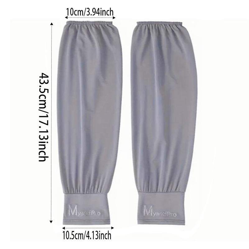 Sunscreen Arm Sleeves Men Cycling Arm Case Loose Enlarged Arm Cover Outdoor Sport Sun Protection Cuffs Breathable Cool NEW