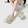 Fashion EVA Soft Platform Sandals Women 2025 Lace-Up Hollow Out Thick Bottom Sandals Woman Solid Color Non-Slip Casual Sandalias Mujer