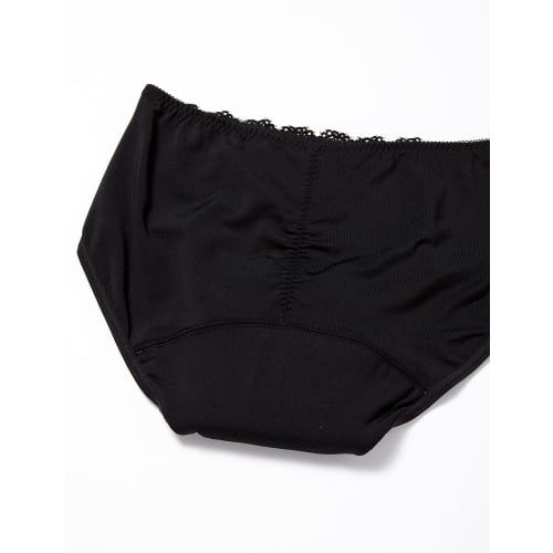 Chikas Salaffy Plus Cloth Sanitary Pad Panties, Daytime Use, Front Lace, Integrated Sanitary Pad, Women's Sanitary Panties, Period Underwear, Breathab