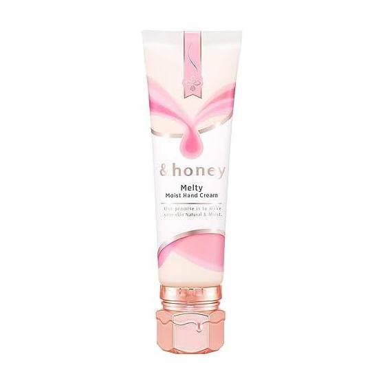 [Manufacturer discontinued] &honey [Old product 2023] Melty Moist Hand Cream (Urusube) Pink Rose Honey Scent 50g | Hand Cream/Hand Lotion