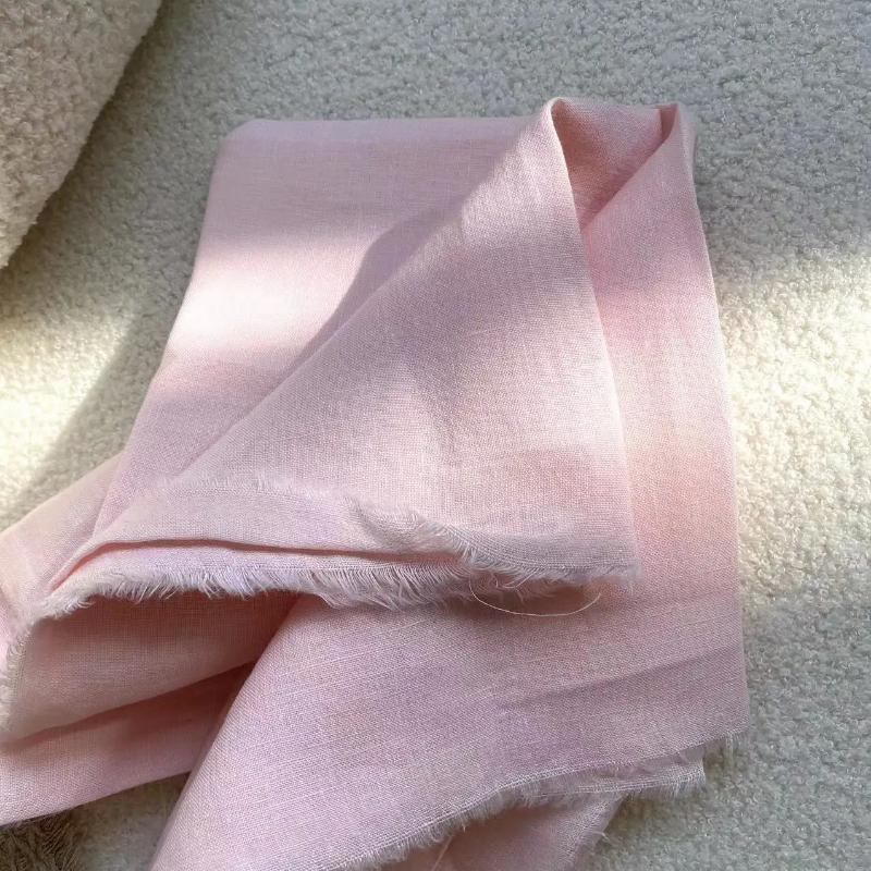 280cm*100cm Pure Linen Fabric for Sewing Quilting Fabrics DIY Crafts Bags Baby Clothing Dress Bedding Sets Handmade Sewing