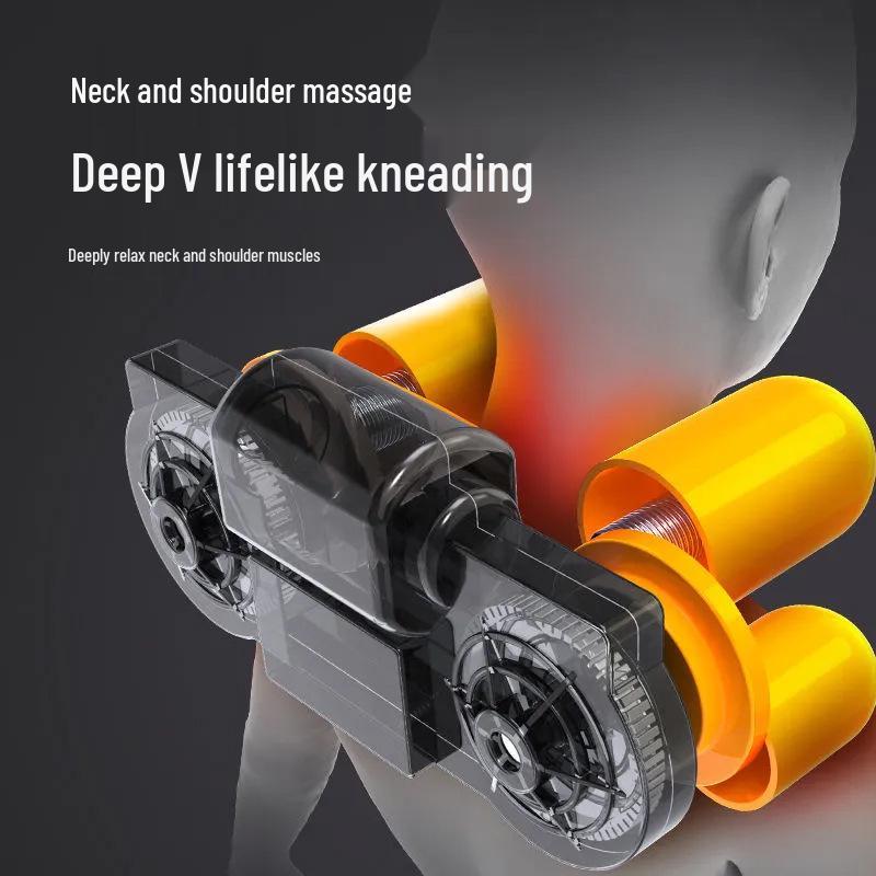 Portable Heated Massage Chair Cushion for Office, Home, and Car