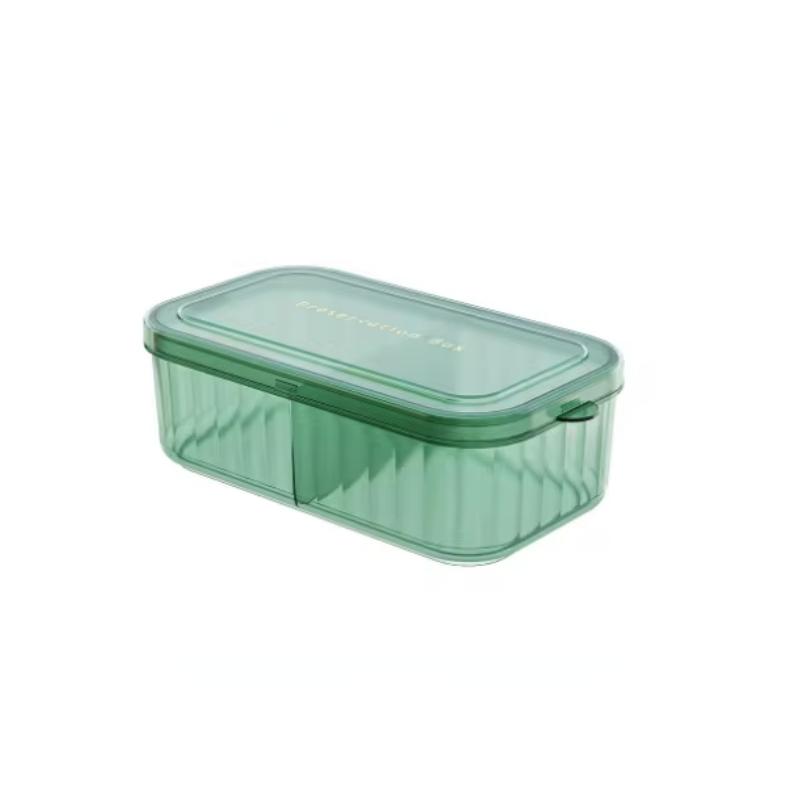 1pcs Kitchen Organiser Fridge Freezer Meat Boxes Compartment Seal Fresh Fruit Onion Garlic Packaging Boxes