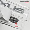 3D ABS Auto Buchstaben Emblem Heckklappen Aufkleber Abzeichen Für Lexus F SPORT Hybrid ES CT GS IS UX GX LBX NX RX 350h 450h Zubehör