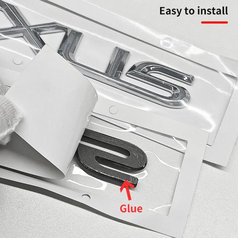 3D ABS Auto Buchstaben Emblem Heckklappen Aufkleber Abzeichen Für Lexus F SPORT Hybrid ES CT GS IS UX GX LBX NX RX 350h 450h Zubehör