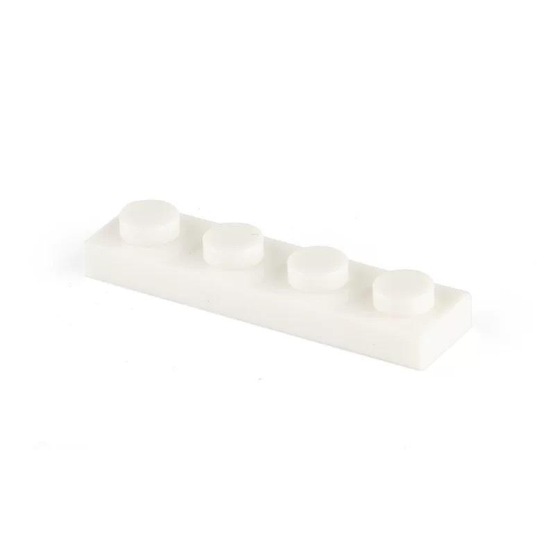 3710 Small Particle Plastic Building Blocks Compatible with LEGO 1x4 Base Plate Accessories