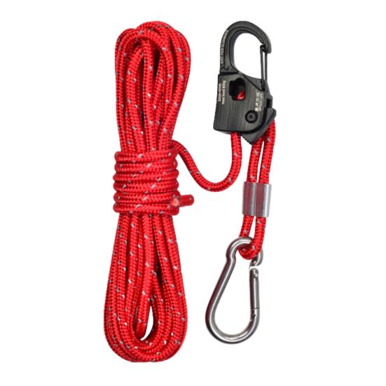 Tensor de corda de barraca, ajustador de cordão central, forte suporte de carga, tamanho compacto, portátil, reutilizável, ajustador de corda de barraca, acessório de equipamento de acampamento