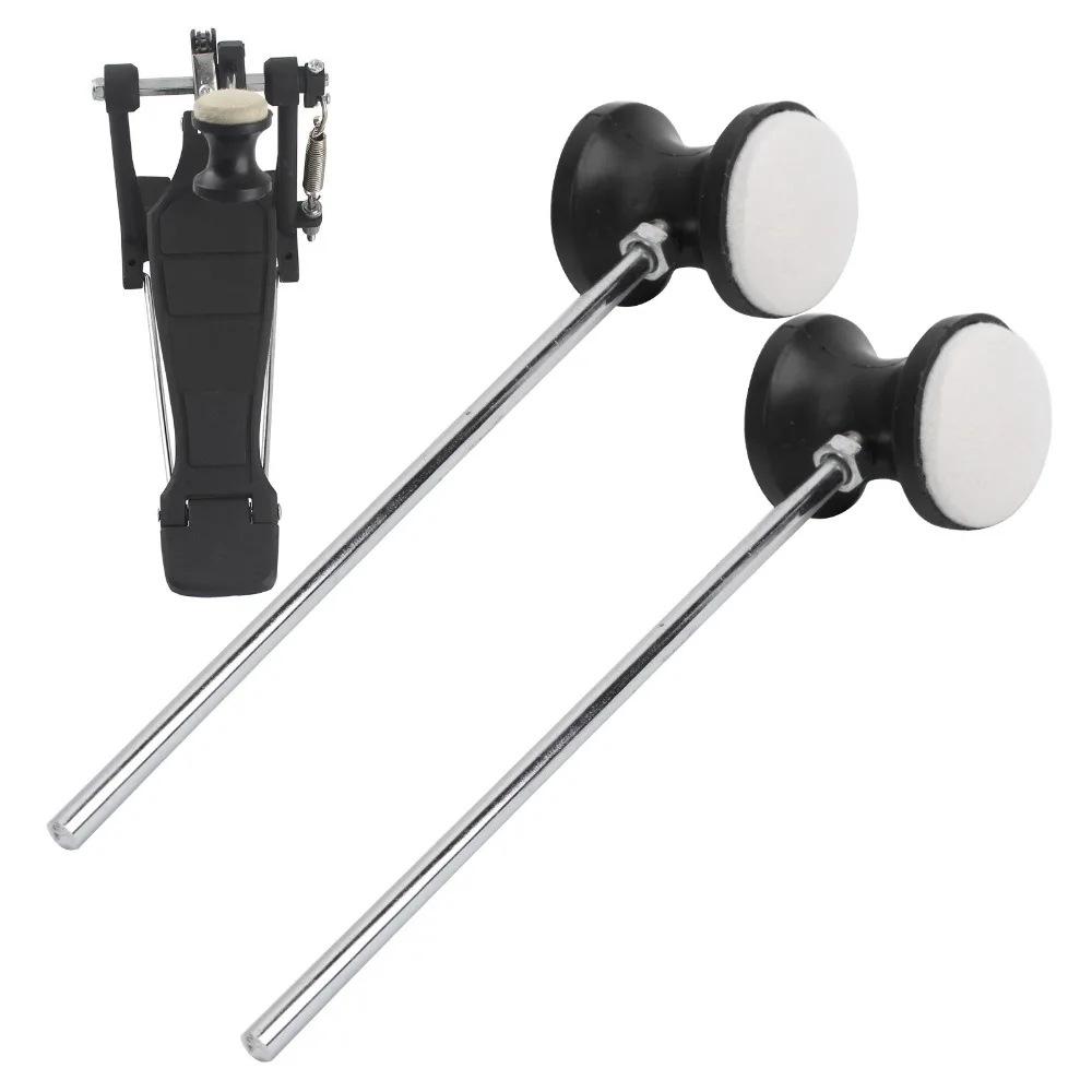 Drum Set Bass Drum Pedal Beater Electronic Drum Set Single Bass Drum Pedal Felt Beater Universal Jazz Drum Accessories