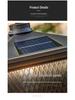 Copper Solar Waterproof Outdoor Pillar Light - European-Style Garden and Gate Lamp