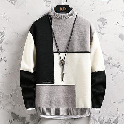 Autumn Winter Men's Sweater Clothing Men Sweater Pullover Vintage Clothes Knit Sweater