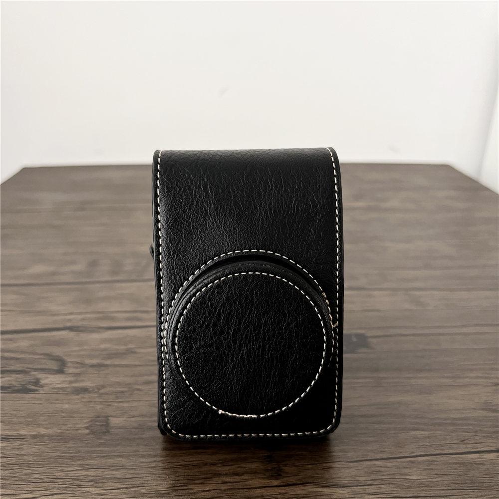 

Universal PU Leather Camera Bag Case for Canon SX740 SX730 G7X2 G7X3 Sony ZV1 ZV1F ZV1M2 LX10 Ricoh GR2 GR3 GR3X With Strap