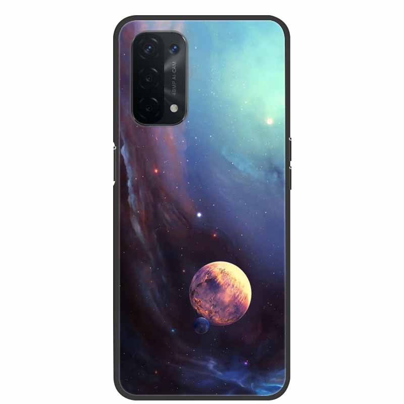 For Oppo A54 5G Case Marble Soft Silicone Back Case for Oppo A55 5G Phone Cover OppoA54 A54 A55 4G 5G 2021 Coque Funda Bag