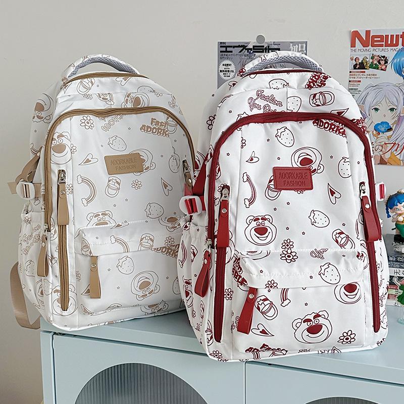 2025 Versatile Durable Backpack: Large Capacity for College & High School Students, Travel & Computer Use, Stylish Ins Design