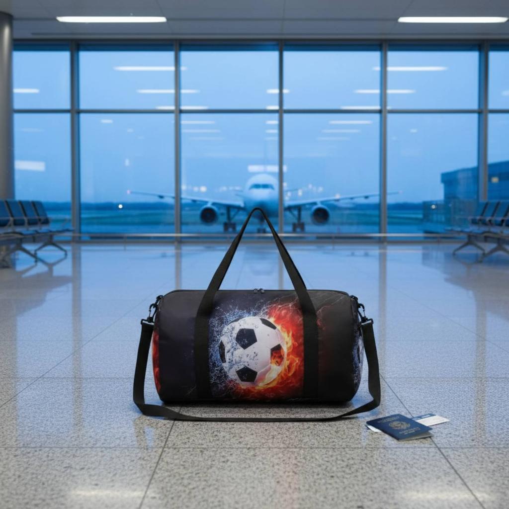 Sports Duffel Bag Multi-Functional Large Capacity Equipment Bag Crossbody Travel Duffel Long-Lasting Multiple Pockets For Boys
