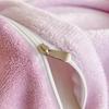 Pink Thick Milk Velvet Duvet Cover, Autumn and Winter Warm Comforter Cover, Reversible Soft Solid Color Bedding Quilt Covers 1pc