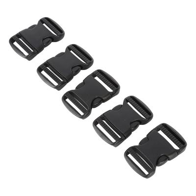 5Pcs Quick Release Schnalle Kunststoff Dual Einstellbare Gurt Schnallen Ersatz DIY Handwerk für Rucksack