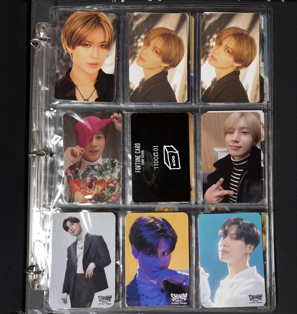 

[USED] SHINee Taemin past trading cards