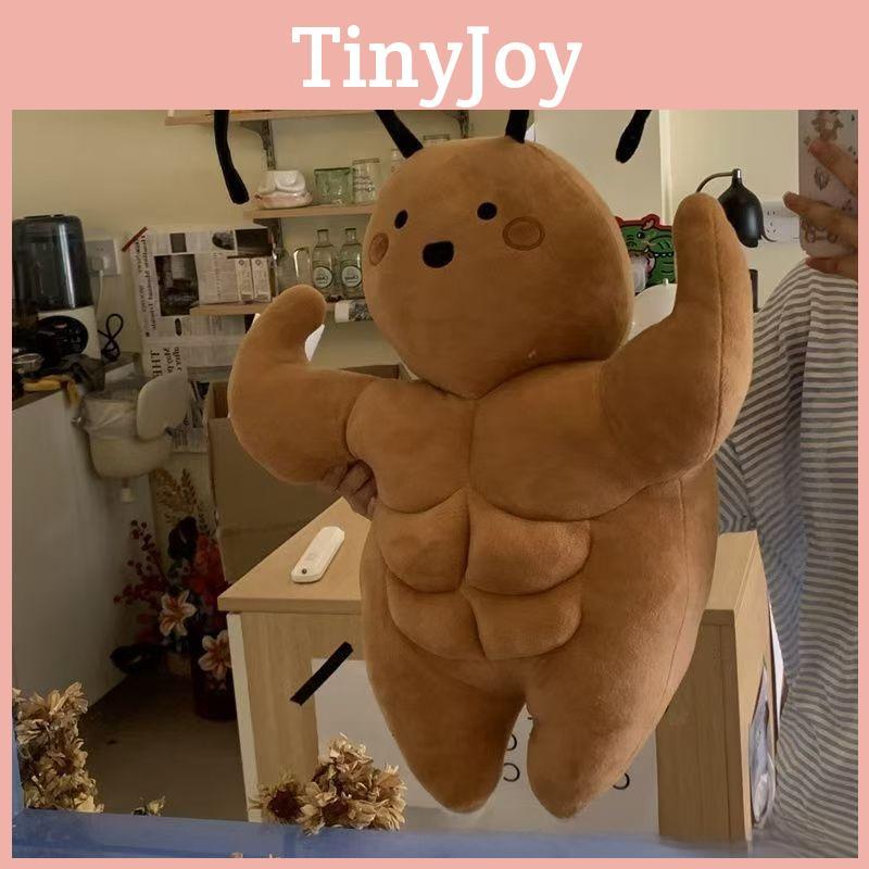 Niedliches Niedliches Großes Kakerlaken-Plüschtier mit Muskulösem Design für Kinder und Sammler