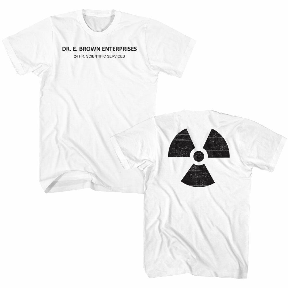 Back To the Future Dr E Brown Enterprises 24hr Scientific Service Men T Shirt XXXL