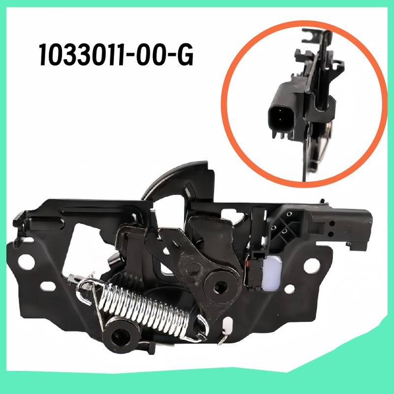 For Tesla Model 3/X/S 2017- High Quality Durable Bonnet Hood Lock Latch 1033011-00-G 1033011 Metal Car Catch