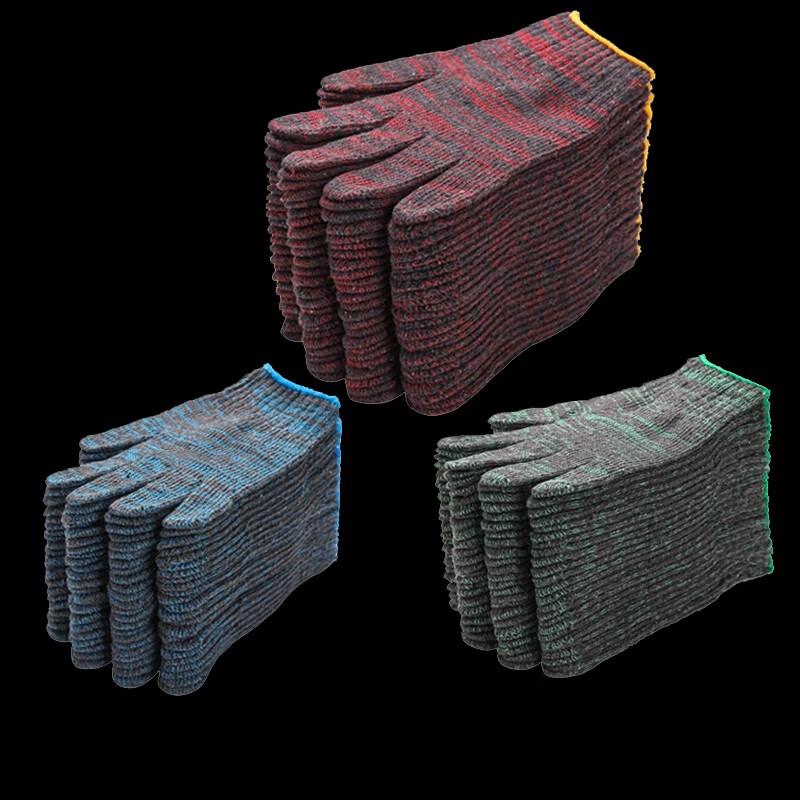 Yulong Heavy-Duty Disposable Cotton Work Gloves, Bulk Pack