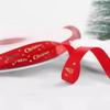Christmas Ribbon Christmas Tree Pendant Decoration Home Room Decor Gift Packaging DIY New Year Decorative Candy Box Ribbon