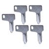 Solarhome 5pcs Ignition Keys AT110583 RG60472 933110-00301 Key 301 for Yanmar SV08-1 SV100 SV100-1 Mini- Excavators YB301 YB351 B14 B22-2 B7-3 SV100