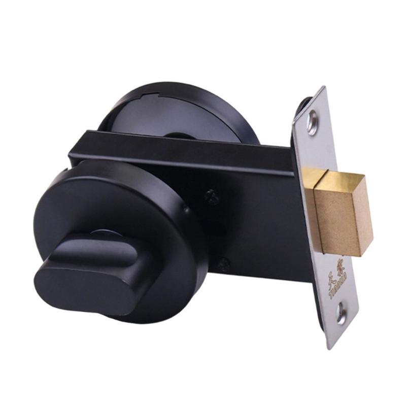 Öffentliche Toilettentürverriegelung mit rot-grünem Besetzt-Frei-Schild, Toilettenkabinentürriegel für öffentliche Toiletten