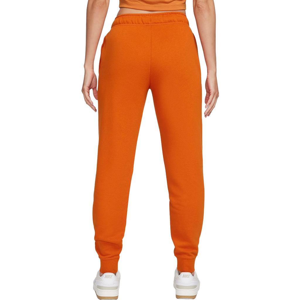 New Nike Knitted Sweatpants Women's Campfire Orange DQ5192-893