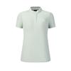 Fila Golf Series Fashionable Minimalist Comfortable Short Sleeve Polo Shirt Women Tops Fog-Gray A11W625114FGY