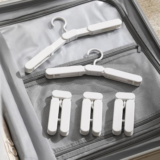 Foldable Travel Hanger with Clips