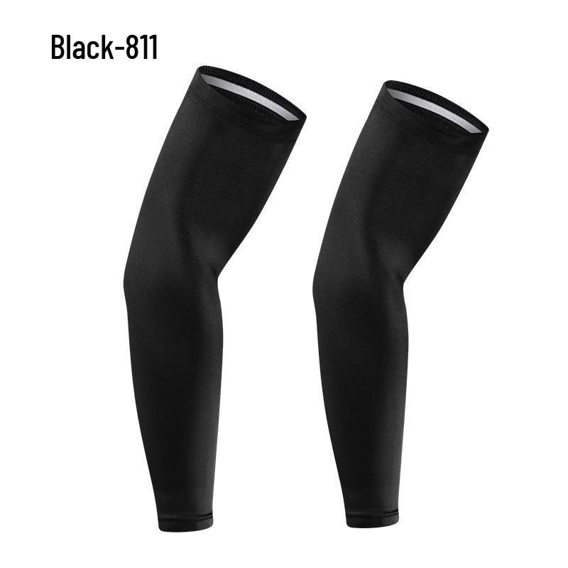 Cross-Border Cycling & Sports Leg Sleeves: Sun Protection, Quick-Dry, Breathable for Running & Basketball.