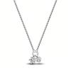 new 925 silver rainbow tennis necklace for women DIY fashion boutique wedding party jewelry gifts