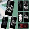 Pentagram 666 Demonic Case For OPPO Reno 11 12 13 13F 12F 11F 8T 7 8 10 Pro OPPO Find X8 Pro X6 X3 X5 Lite Cover
