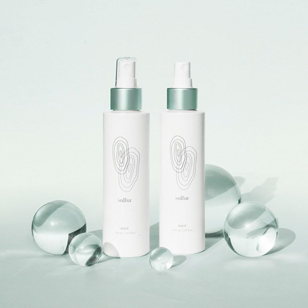 Daycell Skin Stress Relief, Soothing, Purifying, Whitening, Wrinkle Improvement, Hydration, Sulfur Hot Spring Water Mist, 4 Pieces, 150ml