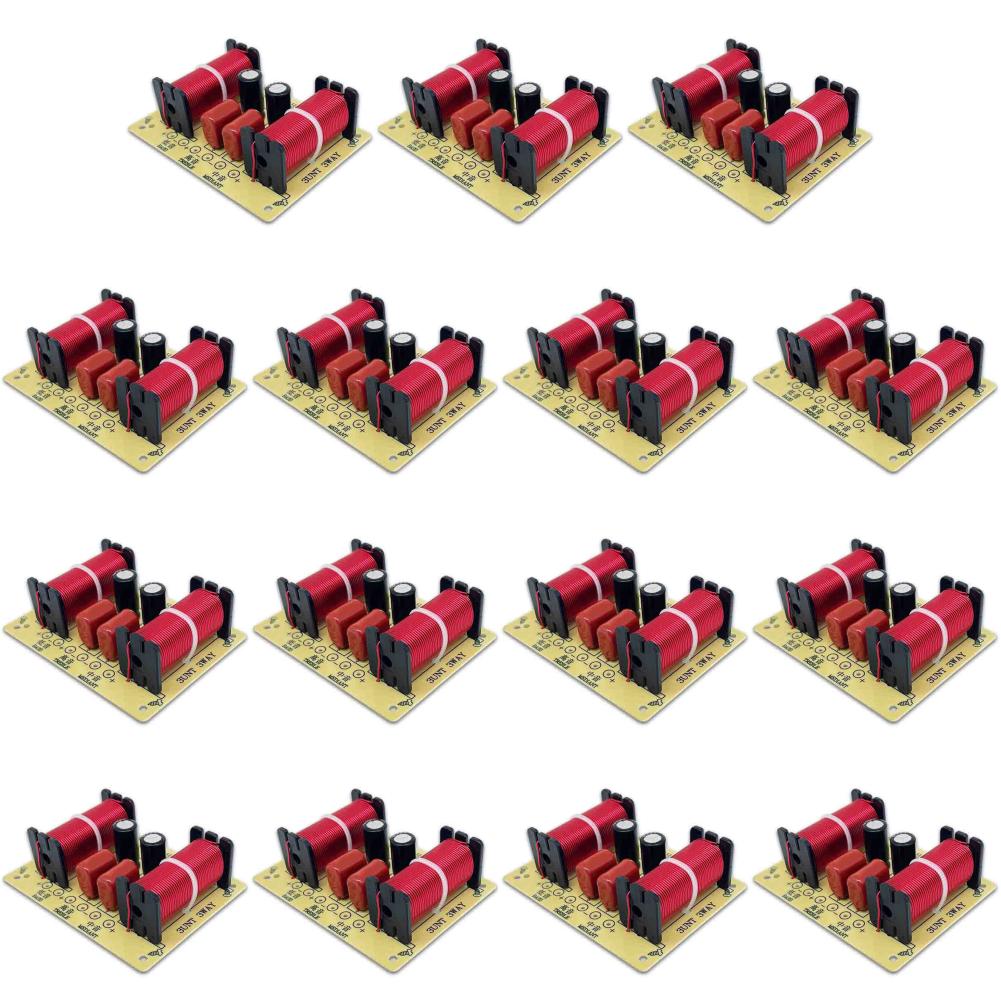 

3-полосный кроссовер для динамиков, комплект делителя высоких средних и низких частот