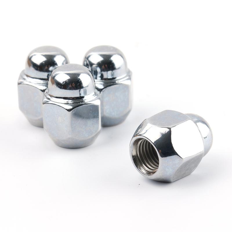 4x Car Wheel Lug Nuts Bolts Standard Parts Accessories M12x1.25 For Nissan 200SX 240SX 300ZX 350Z Cube Leaf Infiniti G20 G35 I30
